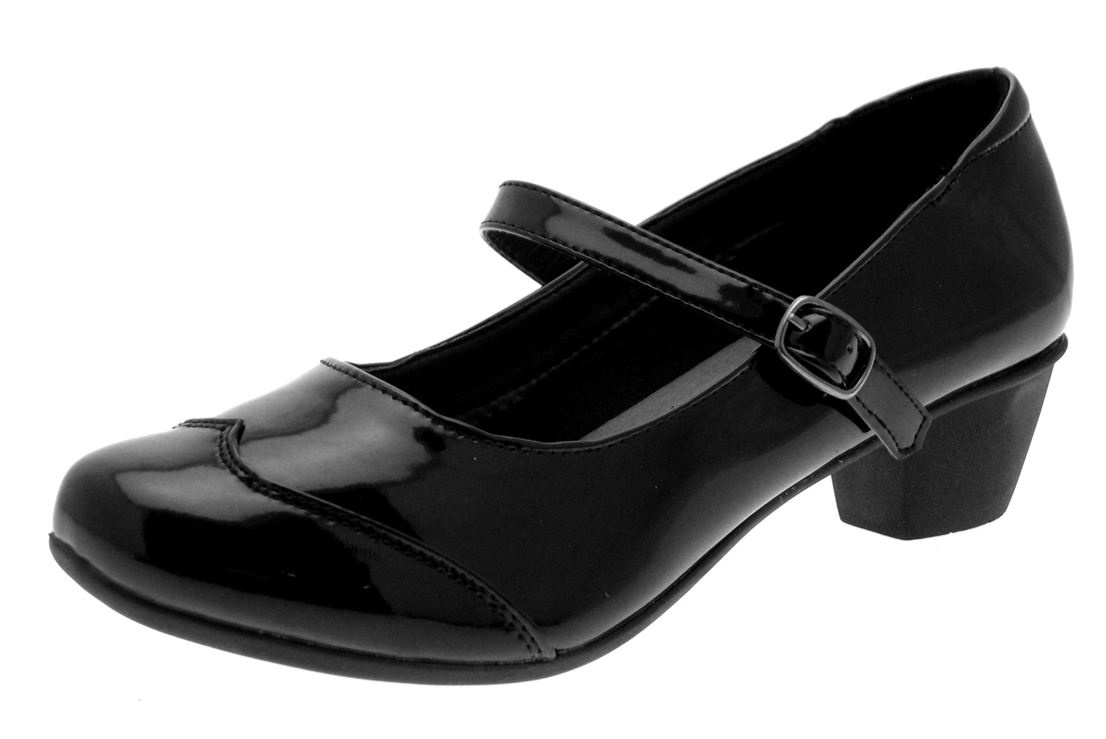 black and white mary jane shoes